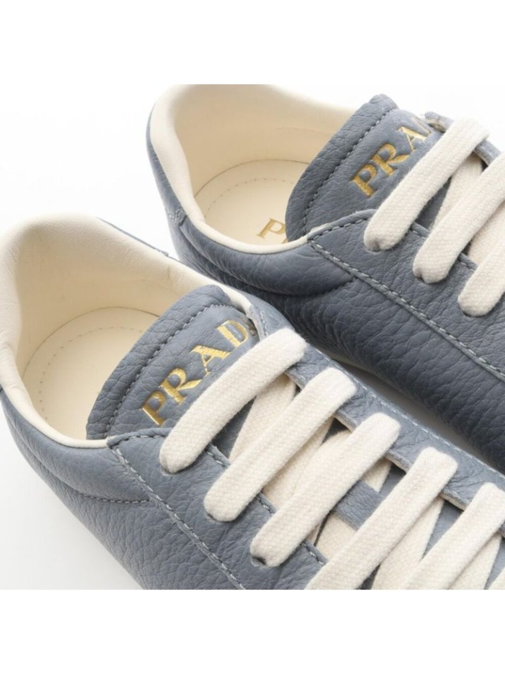 Prada Sneakers Leather Blue 6 - Picture 7 of 7